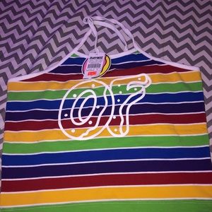 Brand New Rainbow crop top